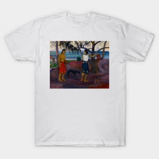 Under the Pandanus II by Paul Gauguin T-Shirt